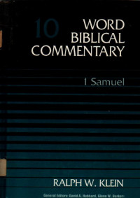 Image of 10 World Biblical Commentary 1 Samuel