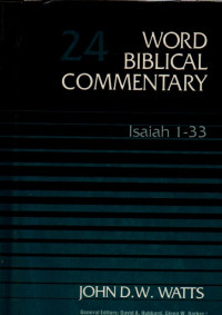 Image of 24 Word Biblical Commentary Isaiah 1-33
