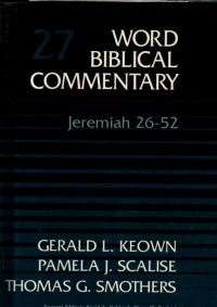 Image of 27 Word Biblical Commentary Jeremiah 26-52