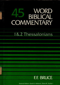 Image of 45 Word Biblical Commentary1 & 2 Thessalonians