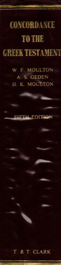 Image of A Concordance to the Greek Testament