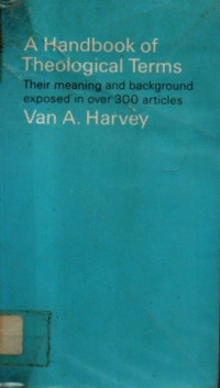Image of A Handbook of Theological Terms