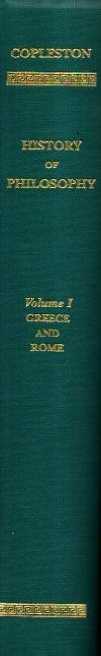 Image of A History of Philosophy (Volume I: Greece and Rome)
