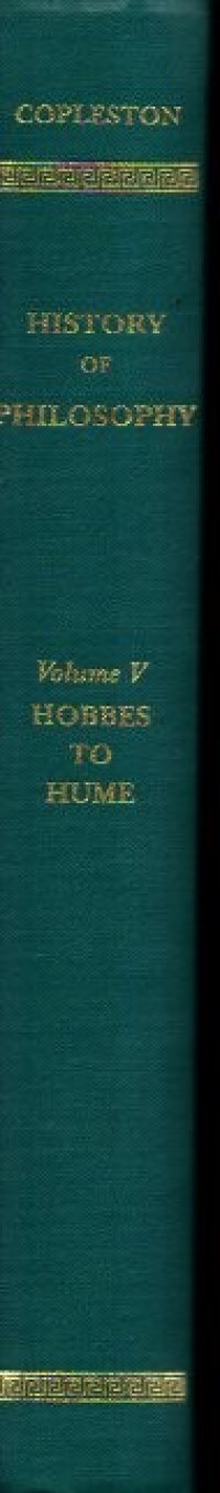 Image of A History of Philosophy (Volume V: Hobbes to Hume)
