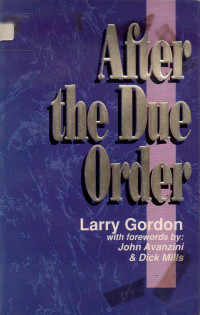 Image of After the Due Order