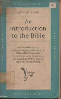 Image of An Introduction To The Bible