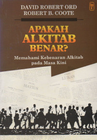 Image of Apakah Alkitab benar?