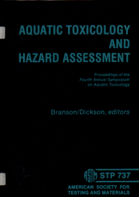 Image of Aquatic Toxicology and Hazard Assessment