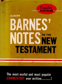 Image of Barnes' Notes on the New Testament