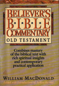 Image of Believer's Bible Commentary Old Testament