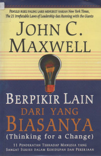 Image of Berpikir Lain dari yang Biasanya