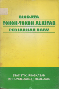 Image of Biodata Tokoh-Tokoh Alkitab Perjanjian Baru