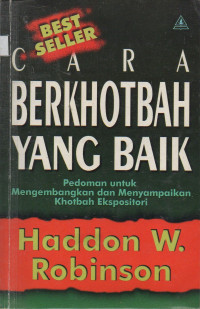 Image of Cara Berkhotbah yang Baik