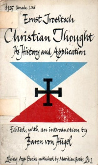Image of Christian Thought Its History and Application