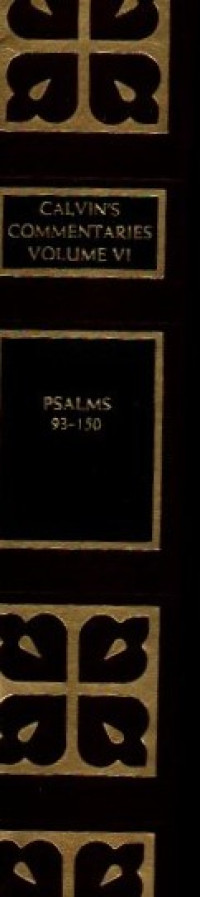 Image of Commentar on the Book of Psalm 93-150