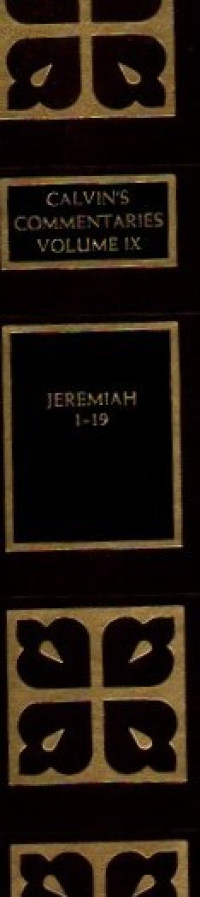 Image of Commentaries on the Prophet Jeremiah 1-19