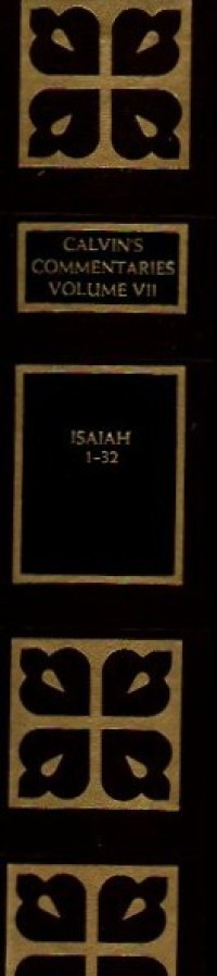 Image of Commentary on the Prophet Isaiah 1-32