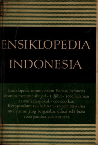 Image of Ensiklopedia Indonesia N-Z
