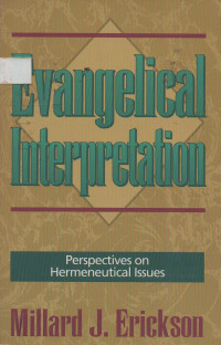 Image of Evangelical Interpretation