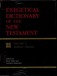 Image of Exegetical Dictionary of the New Testament (Volume 3)