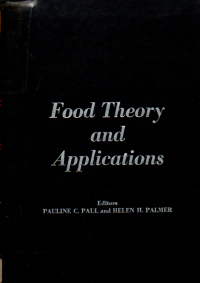 Image of Food Theory and Applications