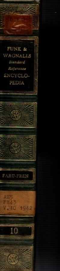 Image of Funk & Wagnalls Standard Reference Encyclopedia Vol. 10