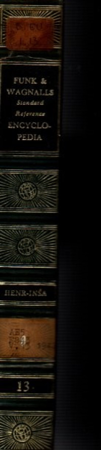 Image of Funk & Wagnalls Standard Reference Encyclopedia Vol. 13