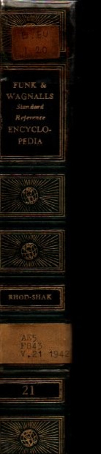 Image of Funk & Wagnalls Standard Reference Encyclopedia Vol.21