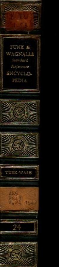Image of Funk & Wagnalls Standard Reference Encyclopedia Vol. 24
