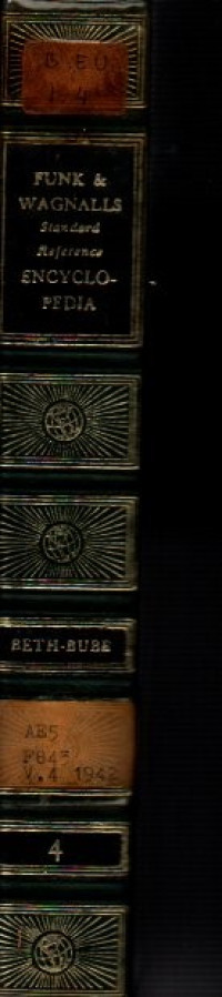 Image of Funk & Wagnalls Standard Reference Encyclopedia Vol. 4