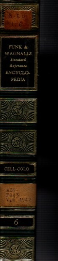 Image of Funk & Wagnalls Standard Reference Encyclopedia Vol. 6