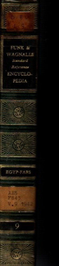 Image of Funk & Wagnalls Standard Reference Encyclopedia Vol. 9