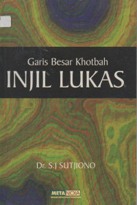 Image of Garis Besar Khotbah Injil Lukas