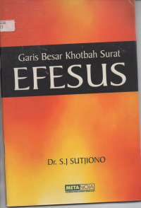 Image of Garis Besar Khotbah Surat Efesus