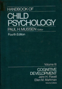 Image of HandBook Child Psychology Vol. 3