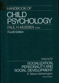 Image of HandBook Child Psychology Vol. 4