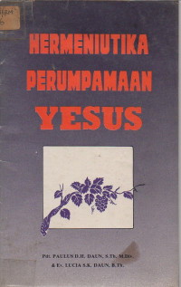 Image of Hermeneutika Perumpamaan Yesus