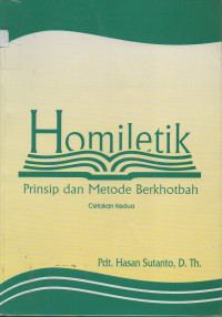 Image of Homiletik Prinsip dan Mertode Berkotbah