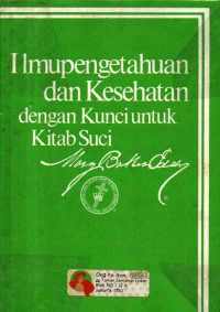Image of Ilmu Pengetahuan dan Kesehatan dengan Kunci untuk Kitab Suci