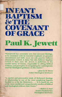 Image of Infant baptism and the covenant of grace