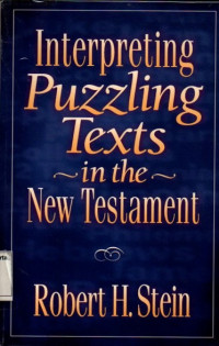Image of Interpreting Puzzling Texts in the New Testament