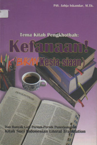 Image of Kefanaan bukan kasia-siaan