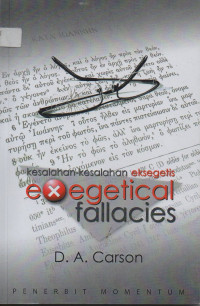 Image of Kesalahan-Kesalahan Eksegetis