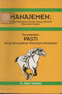 Image of MANAJEMEN: Pengembangan Sumber Daya Manusia Pemimpin Kristen