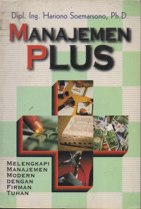 Image of Manajemen Plus: Melengkapi manajemen modern dengan Firman Tuhan