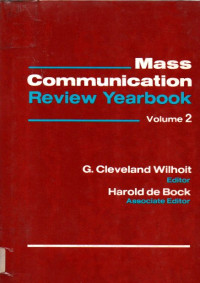 Image of Mass Communication Review Yearbook Volume 2