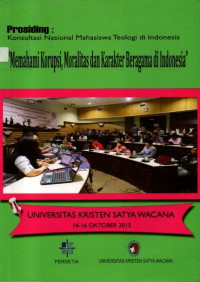 Image of Memahami Korupsi, Moralitas dan Karakter Beragama Di Indonesia