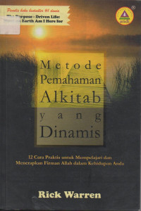 Image of Metode Pemahaman Alkitab Yang Dinamis