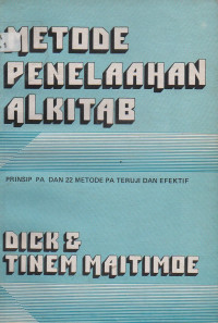 Image of Metode Penelaahan Alkitab