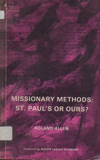 Image of Missionary Methods